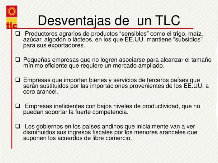 Comercio tratado tlc