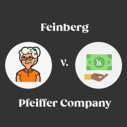 Feinberg v. pfeiffer co. case brief