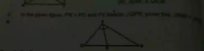 Q bisects pr pq 3y and pr 42