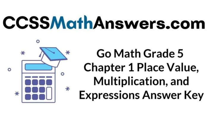 Go math grade 5 chapter 6 answer key pdf