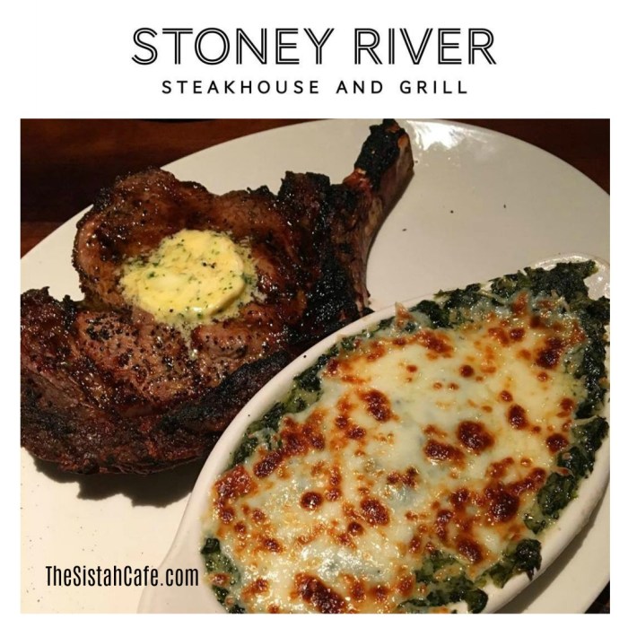 Stoney river steakhouse 20 off dinner