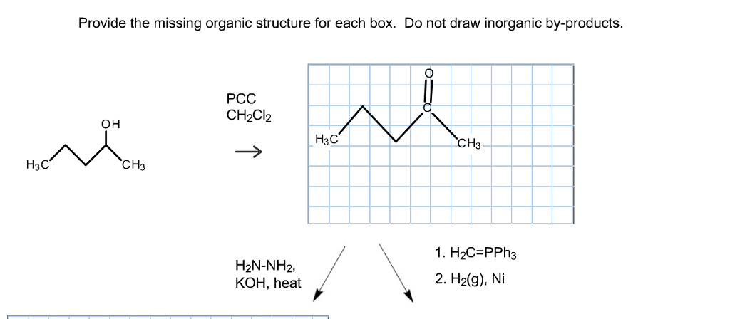 Missing organic draw solved inorganic provide structure box problem been has do