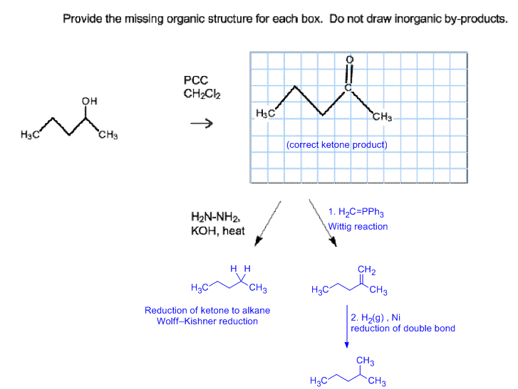 Draw the missing organic structures. do not draw inorganic by-products.