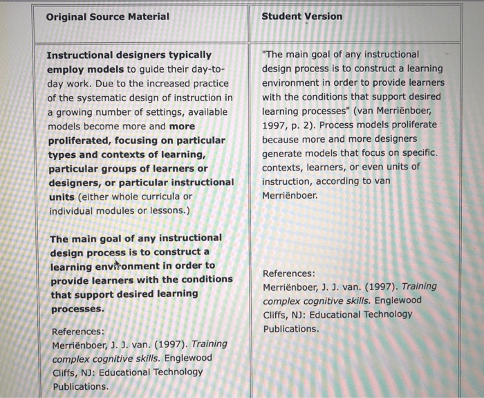 Instructional designers typically employ models