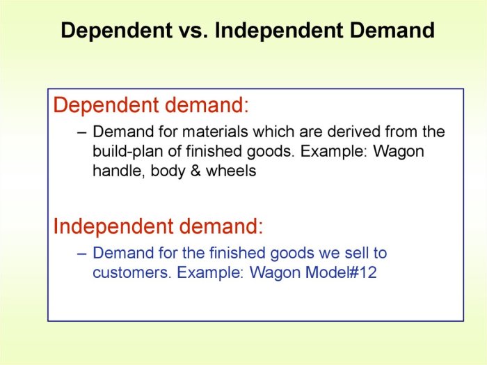 Mrp requirements mps